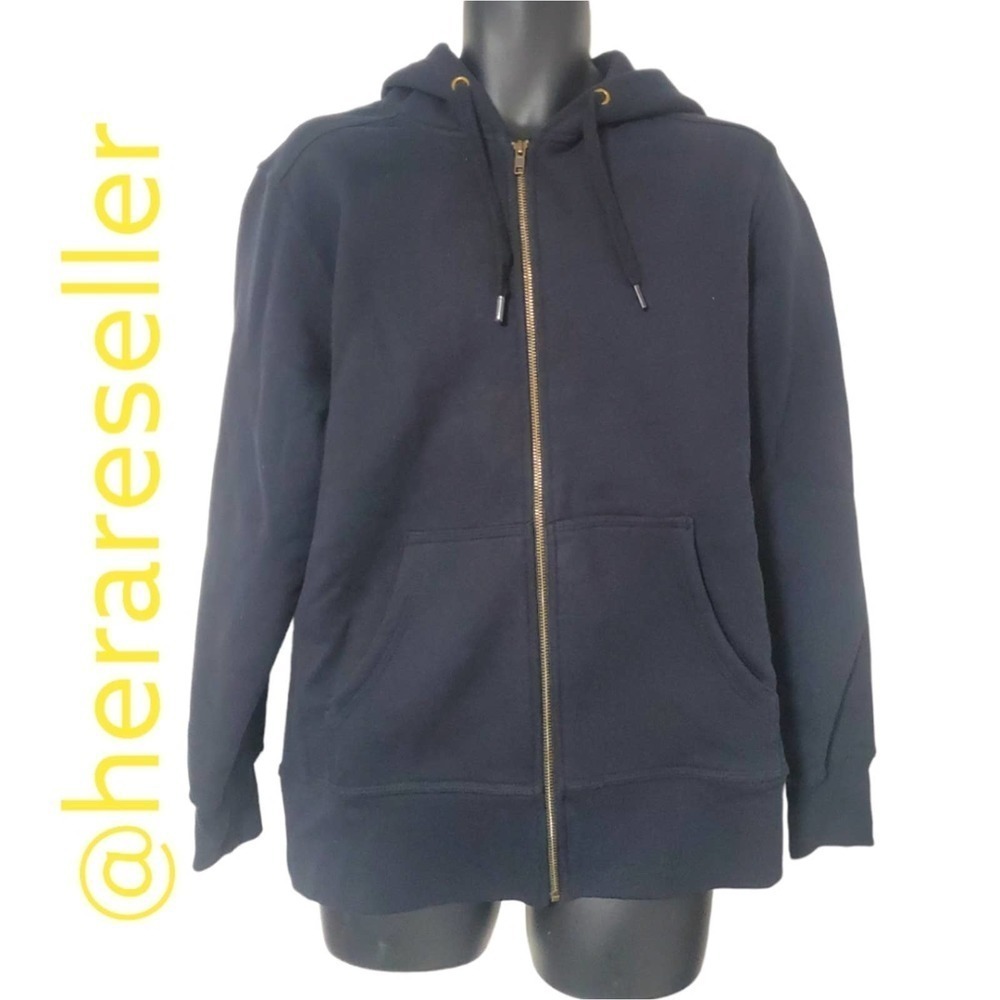 The Game Medium Full Zipper Men Hoodie Black Sweater